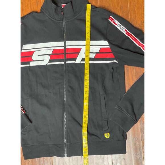 Ferrari Scuderia Jacket Mens Large Tracksuit Top Full Zip Official Product F1 L - Picture 3 of 7